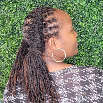 Loc Retwist with Style