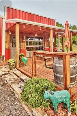 Outside deck & main entrance.  Photo by craig d. blackmon, FAIA, copyrighted.