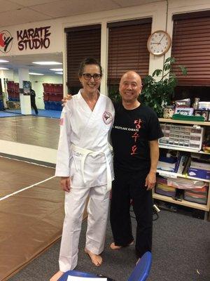 Cris and Great-Grand Master Ichikawa