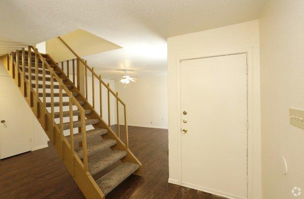 Living Area leading upstairs