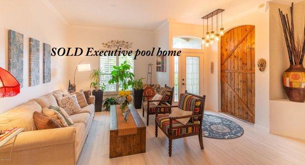 SOLD-Executive Pool Home in Exclusive gated community