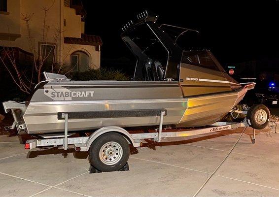 Boat and Trailer Delivery