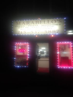 The best pizza place in all of Torresdale Avenue that there is Marabella's