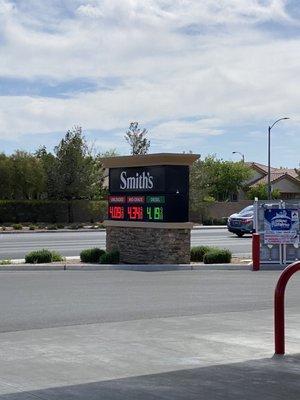 Competitive gas prices