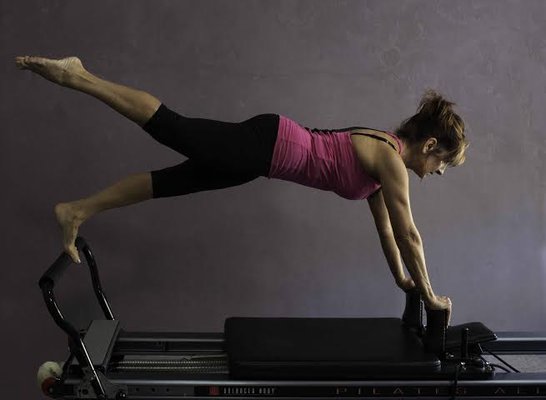 All 4 core control Balance Susan Milosky on Pilates Reformer