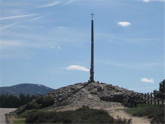 The Iron Cross on the Camino, leave your burdens at the foot of the cross.