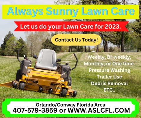 Always Sunny Lawn Care