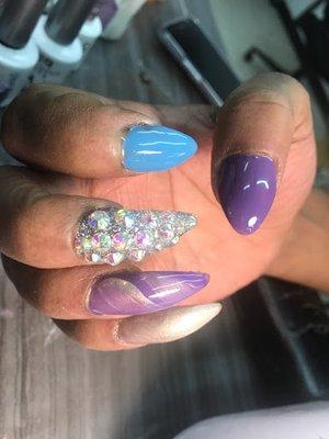 Nail design from TNails