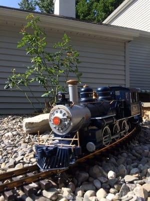 Doug helped wth this Garden Railway