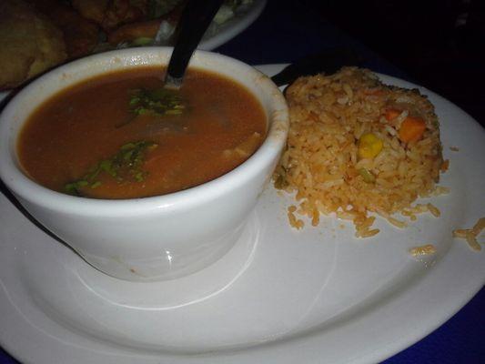 Charro beans and rice!!!