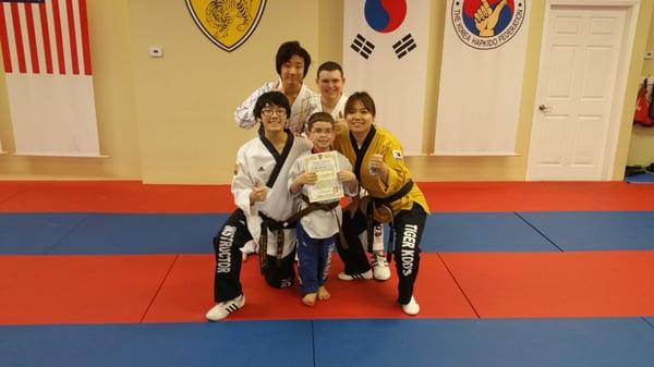 Truly such an amazing place my son loves it here an they are so great with the kids my son after he got his brown belt