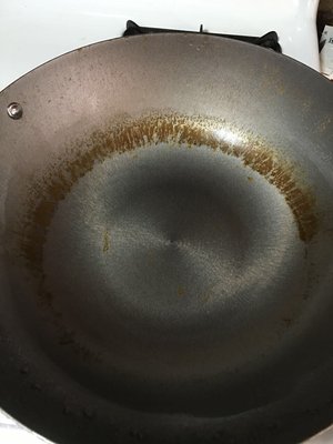 used for the first time and rusted already. we didn't even cook with it, we steamed fa gao