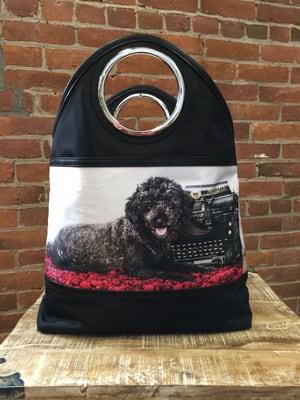 Custom photo handbags.