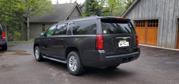 Chevy Suburban master detail