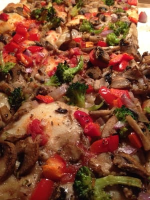 Pic of the veggie Sicilian.