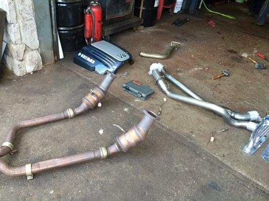 Old mid pipes vs new