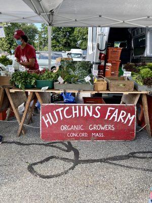 All Delicious Fresh Picked Organic Different Varieties of Fruits & Veggies @ Hutchins Farm. 3 Farmers Market locations & their Concord store