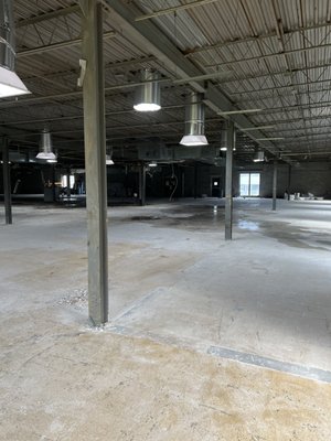 One of the final phases of the job, right before cleaning and applying Anti-Microbial

18,000 Sqft Mold Remediation