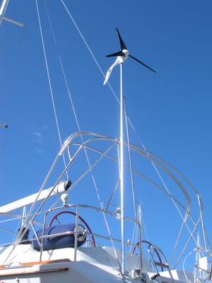 Air Breeze Generator, on Ferris Wind Mount