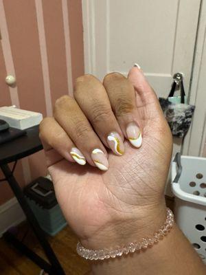 The nails I had done