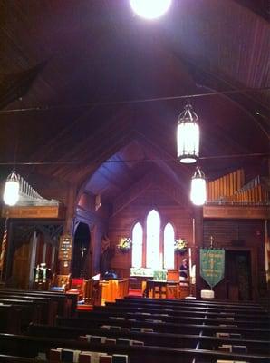 Church interior.