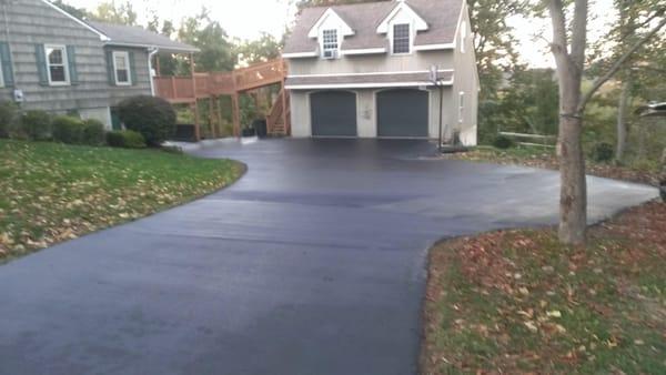 We  can handle all your driveway....or parking lot needs also.