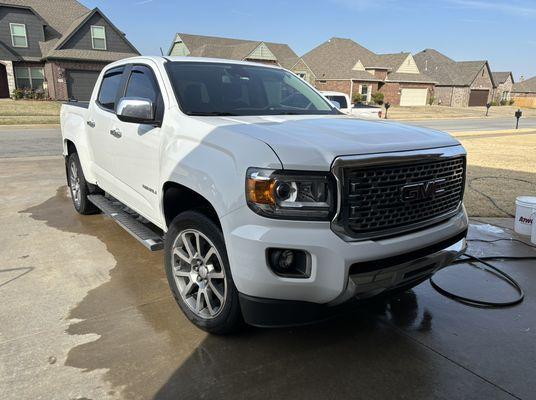 Gold Package done on this 2018 GMC Canyon.