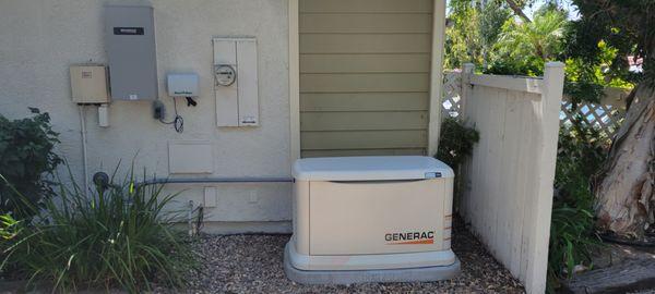 Backup Generator Installation