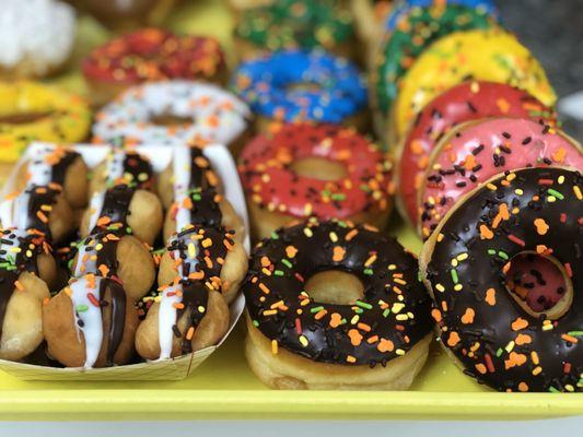 Fall sprinkle donuts