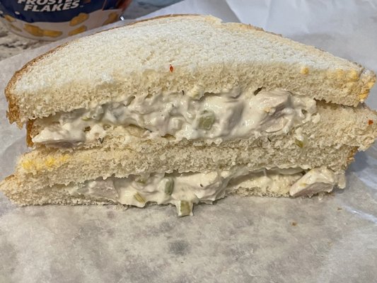 Chicken salad sandwich