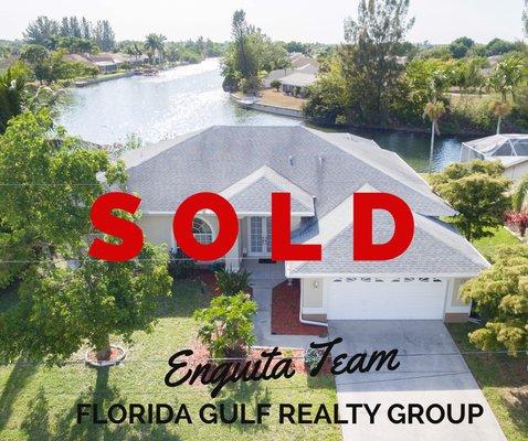 Sold! Cape Coral home on the water!