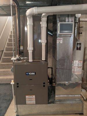 Furnace replacement with zoning system