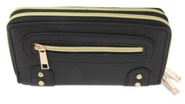 Black and Gold Clutch Purse