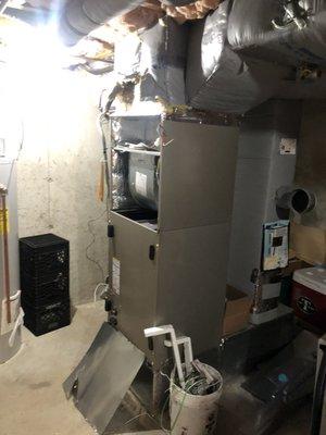 Heat pump an air handler swap outs