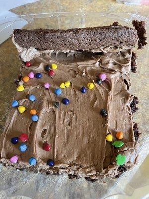 Brownie with Sprinkles