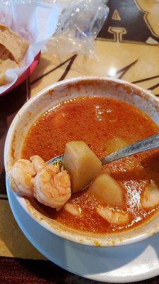 Shrimp soup