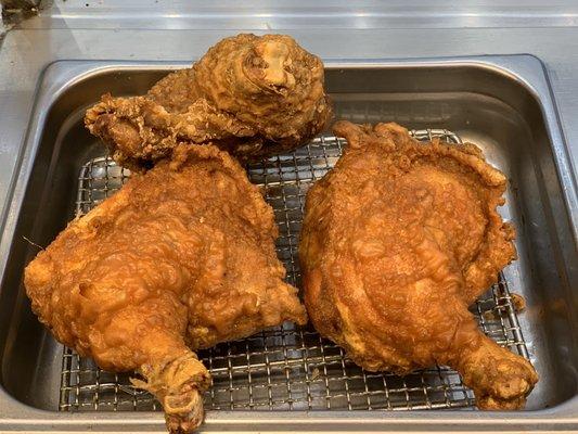 deep fried chicken thigh