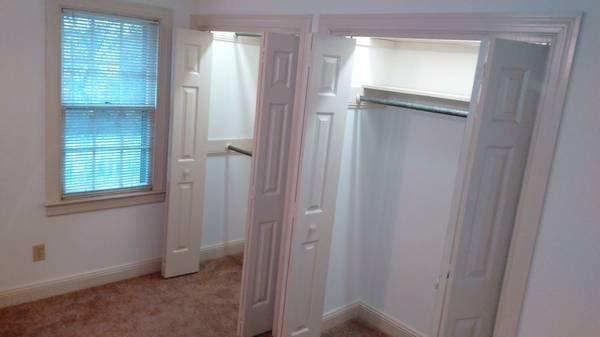 Spacious double closets in both bedrooms.