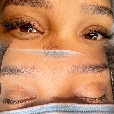 Hybrid Eyelash Extensions