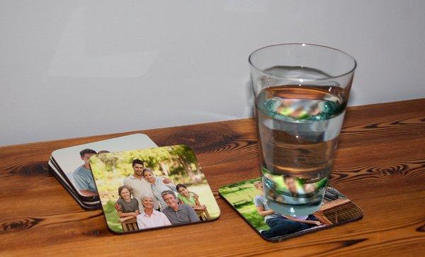 Personalized Photo Coasters!