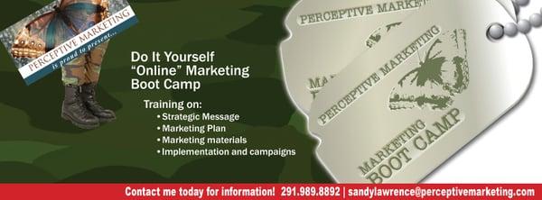 Do It Yourself Marketing Boot Camps!