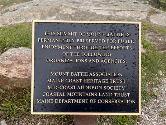 Mount Battie Memorial Tower