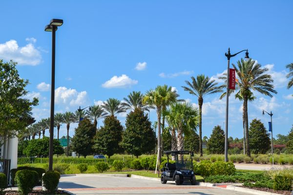 Nocatee has separate paths just for electric golf carts. #Nocateesales