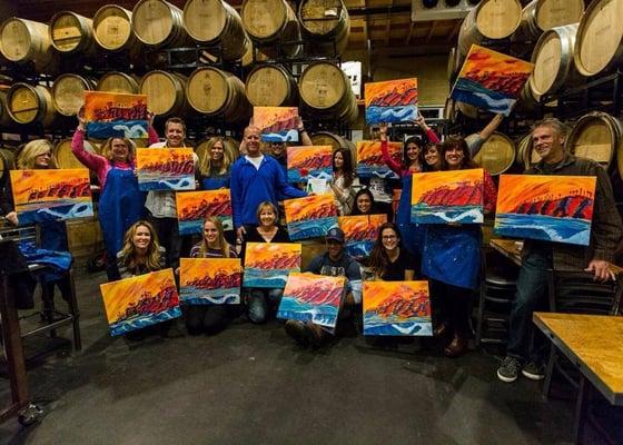 Events at several locations, including Solterra Winery in Encinitas