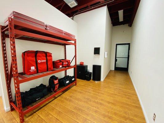 Inside of the BREATHCAMP CPR Training Center!