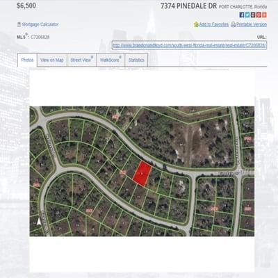 We have four vacant land lots to sell today so please make us a decent offer (lot 3)