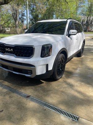 Kia Telluride exterior detail.