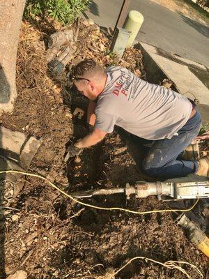 Main water line replacement - El Dorado Hills