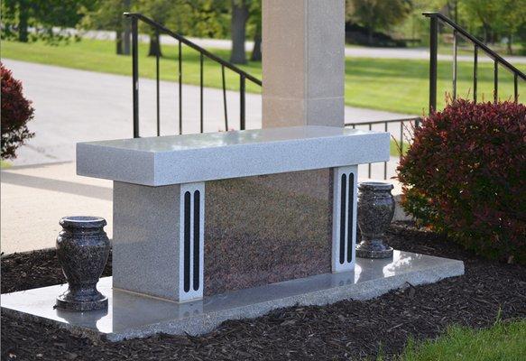 Cremation Bench Estates available