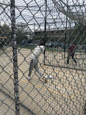 Action swings at Batter Up Bethpage!